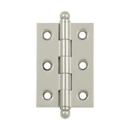 DELTANA CH2517U14 Cabinet Hinges W/ Ball Tips Polished Nickel, 10PK CH2517U14-XCP10